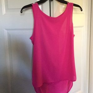 Pink tank top